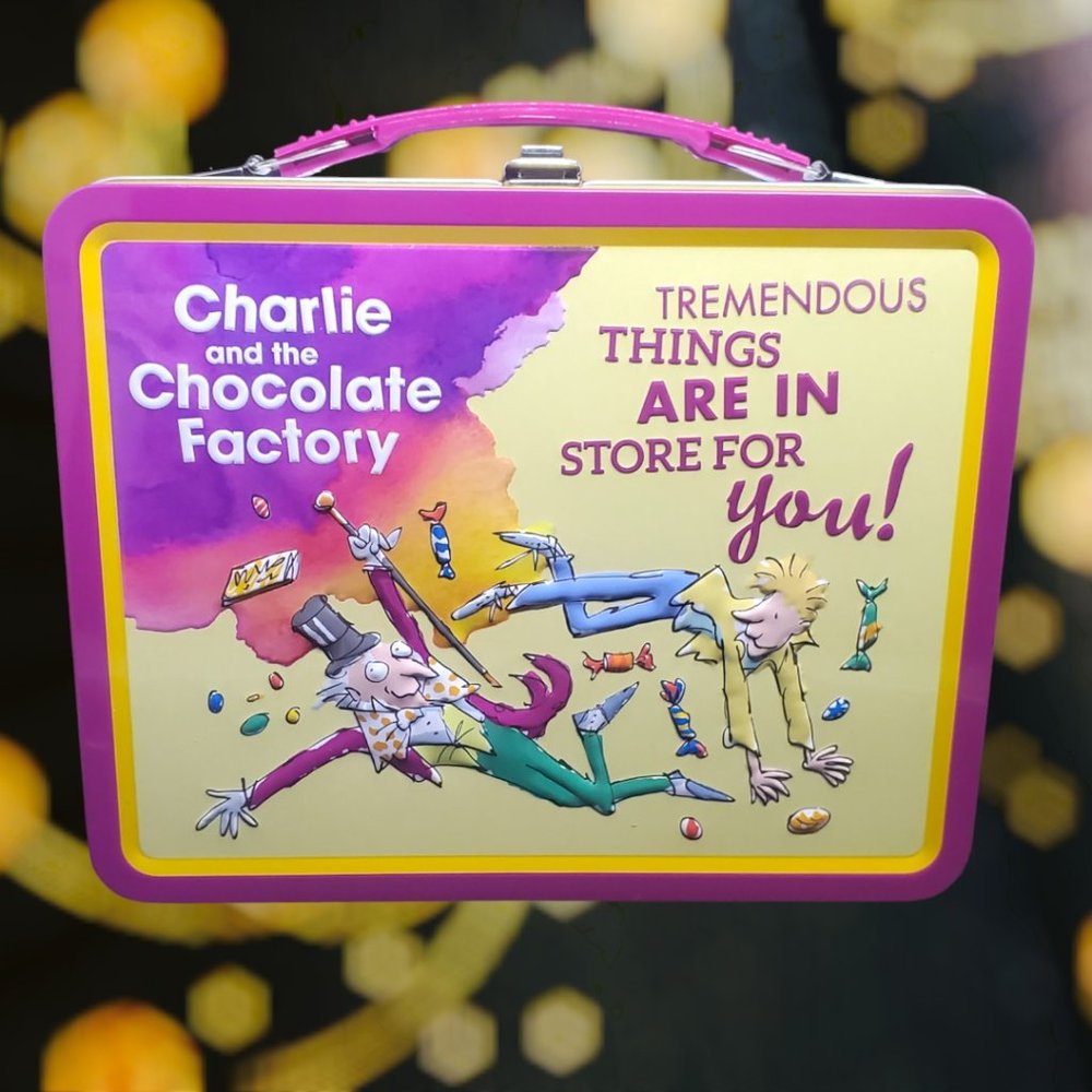 Charlie and The Chocolate Factory Retro Tin Lunch Box